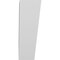 Ekena Millwork 5-in. W x 16-in. D x 16-in. H Traditional Architectural Grade PVC Knee Brace BRCP05X16X16TRA - alternate 5